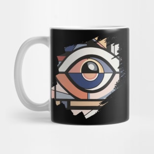 Abstract  eye Mug